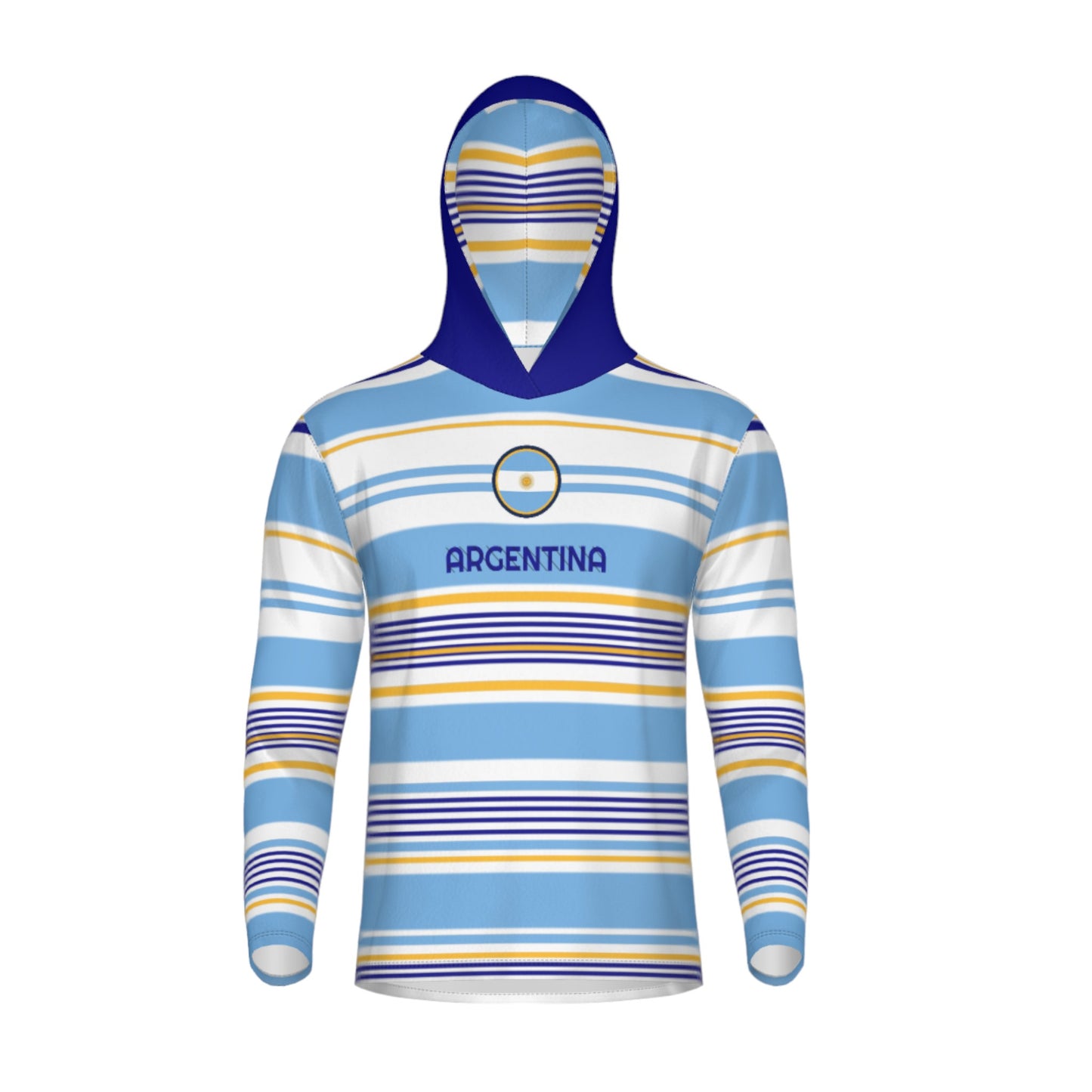 Argentina Nations Longsleeve Performance Hoodie