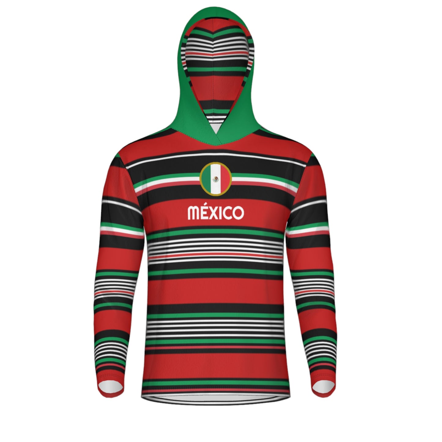 Mexico Nations Longsleeve Performance Hoodie