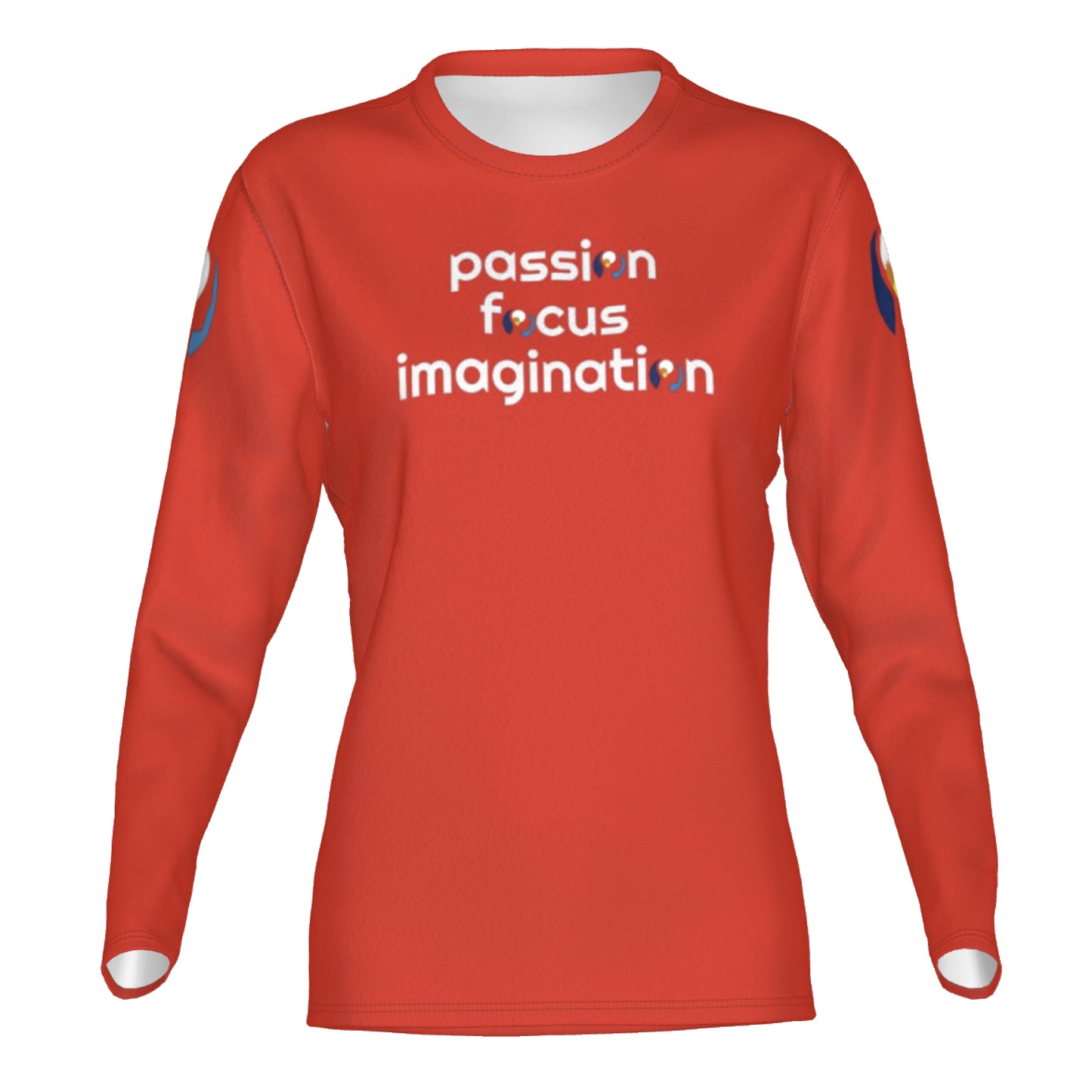 Passion.Focus.Imagination Womens Longsleeve Top
