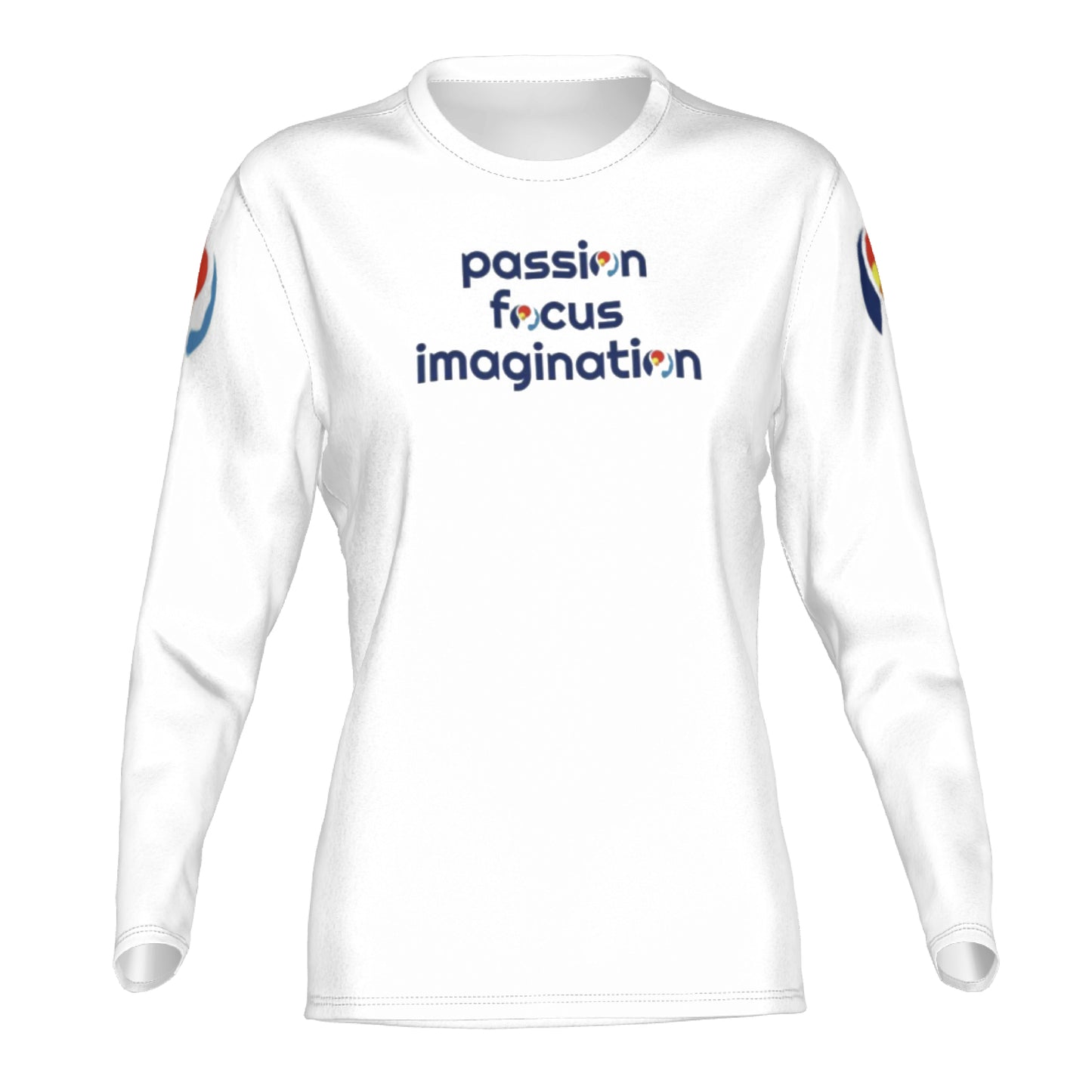 Passion.Focus.Imagination Womens Longsleeve Top