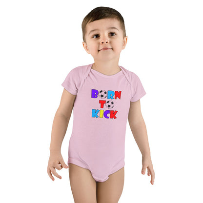 Born to Kick Short Sleeve Onesie®