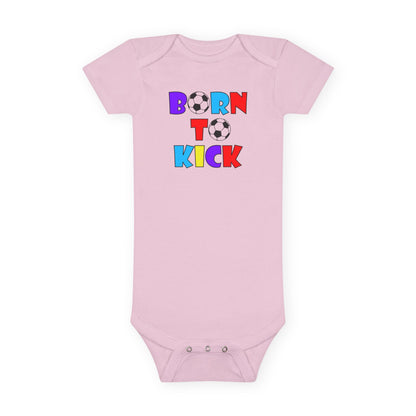 Born to Kick Short Sleeve Onesie®