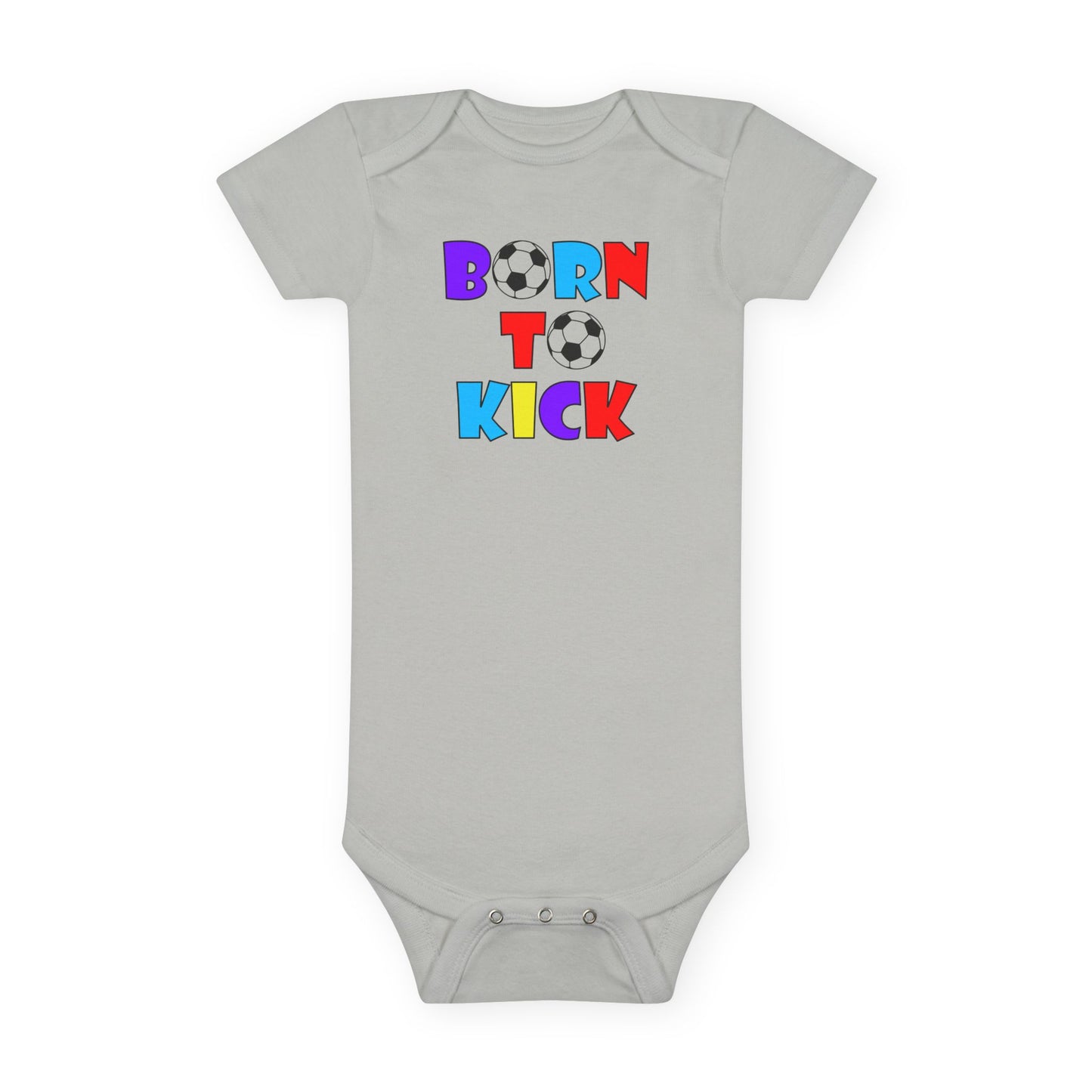 Born to Kick Short Sleeve Onesie®
