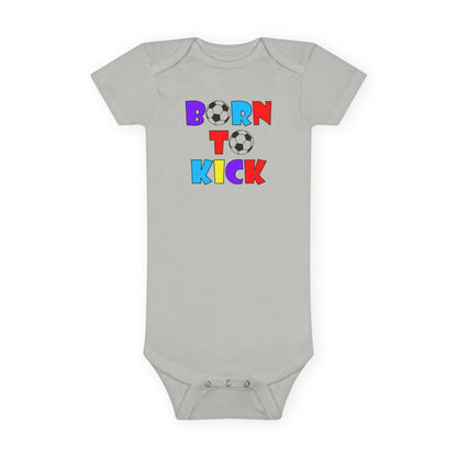 Born to Kick Short Sleeve Onesie®