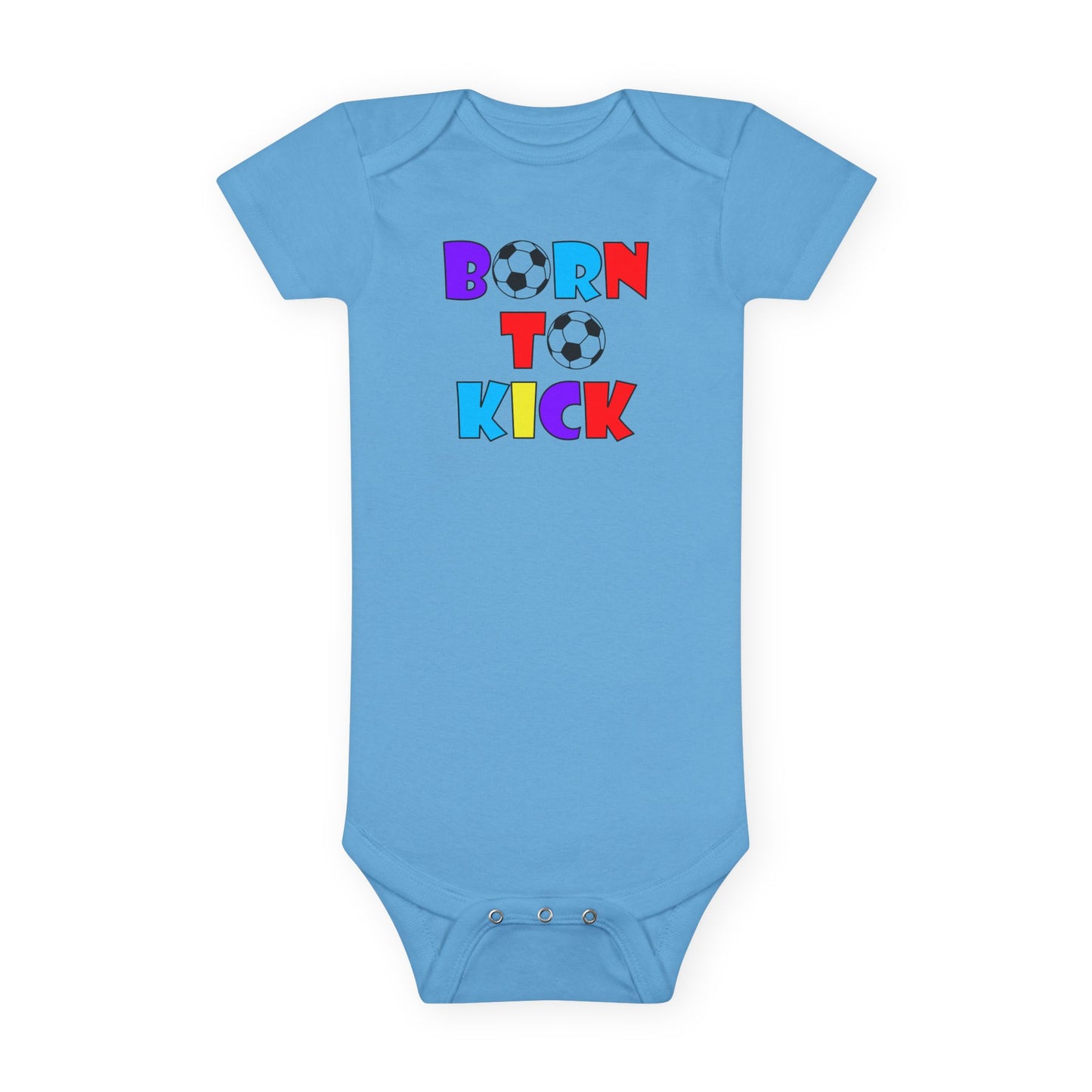 Born to Kick Short Sleeve Onesie®