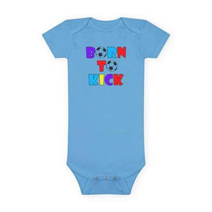 Born to Kick Short Sleeve Onesie®