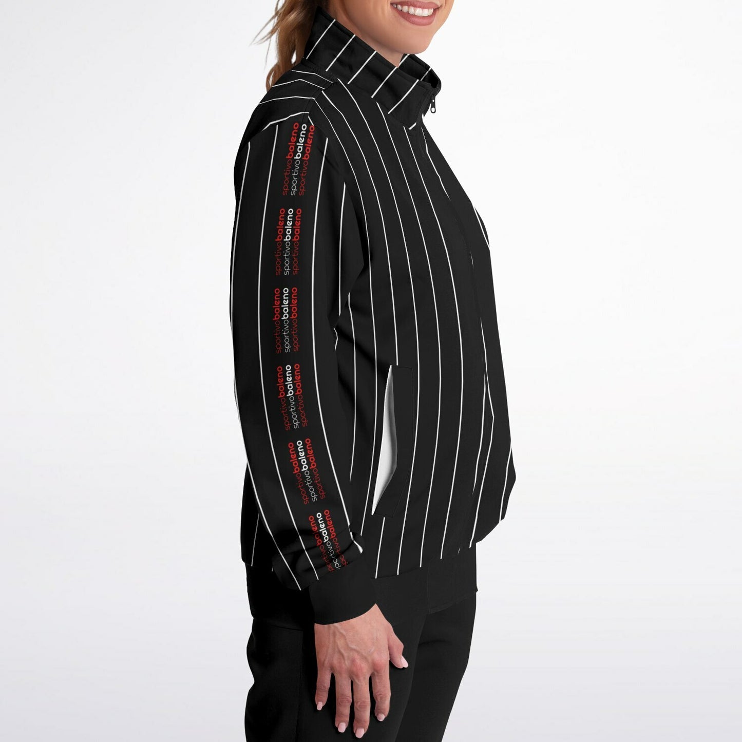 Unisex Pinstripe Jacket