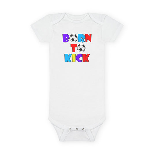 Born to Kick Short Sleeve Onesie®