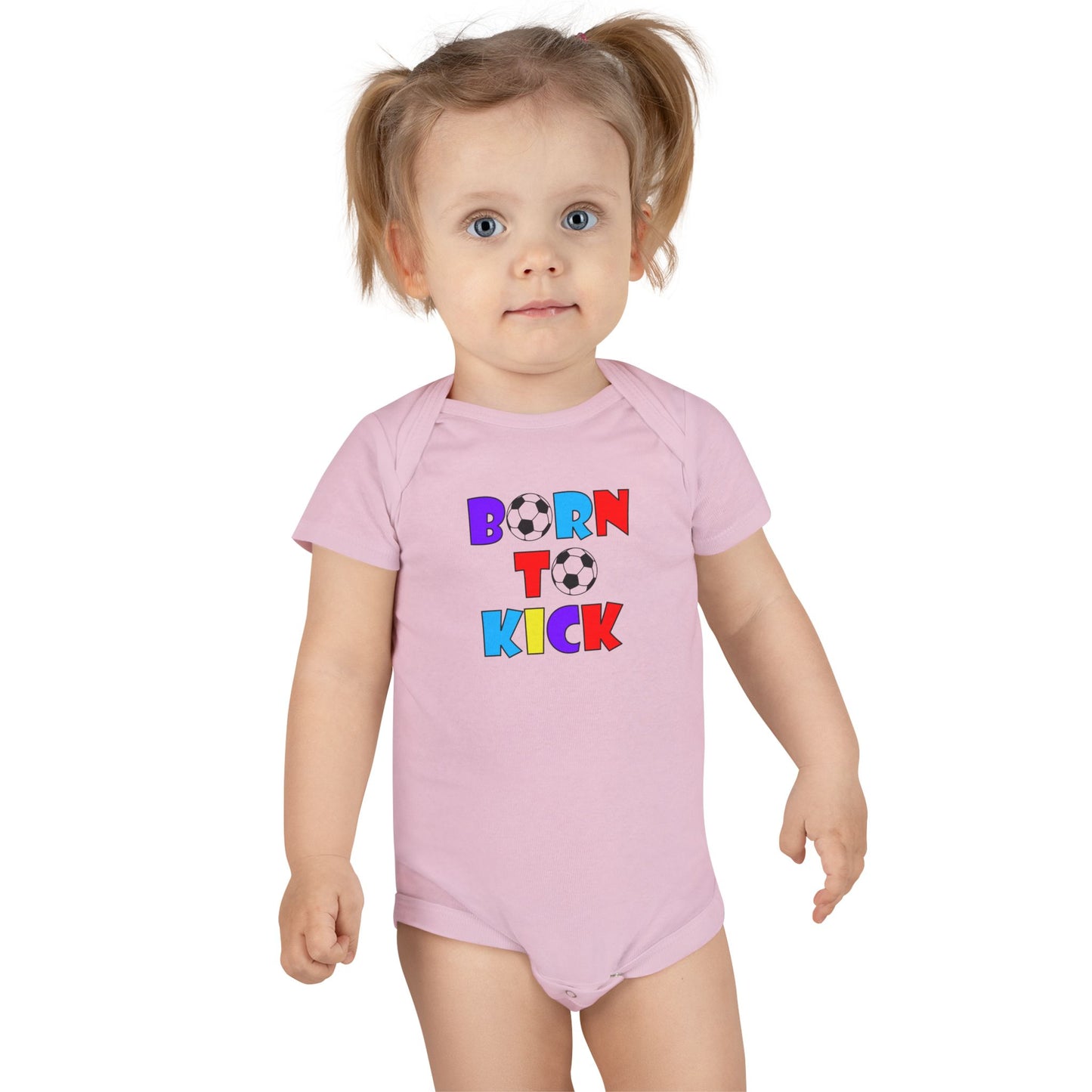 Born to Kick Short Sleeve Onesie®