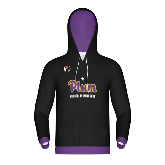 Plum Alumni Soccer Hoodie
