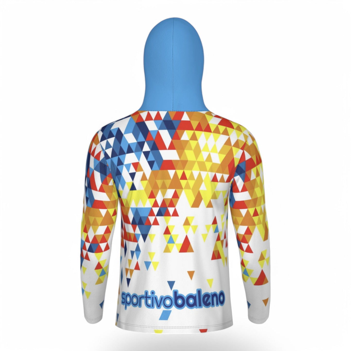 Triangles Longsleeve Performance Hoodie