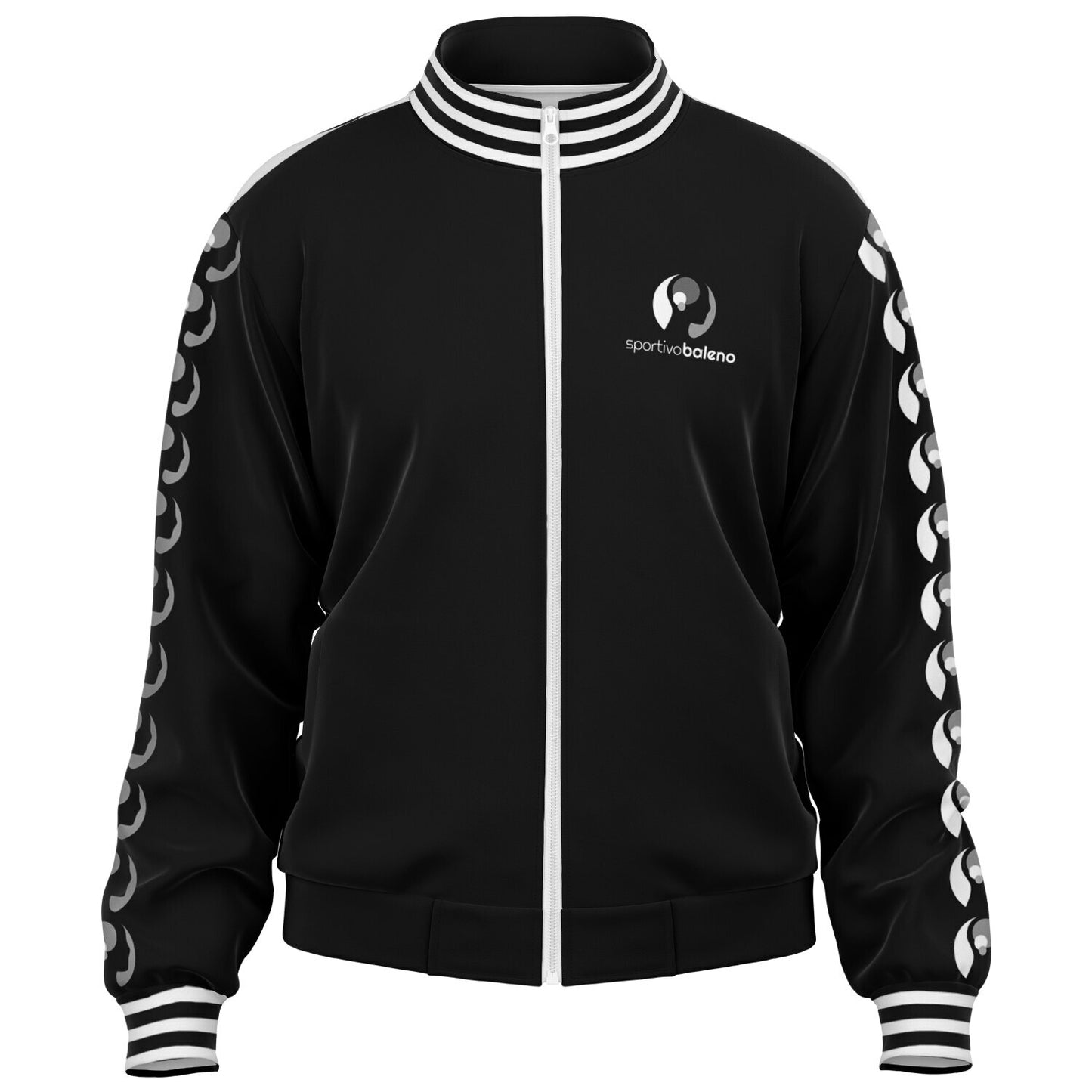 Unisex Classic Logo Training Jacket - Black - No Color