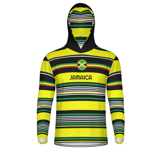 Jamaica Nations Longsleeve Performance Hoodie