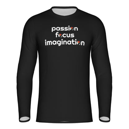 Passion.Focus.Imagination Kids Long Sleeve