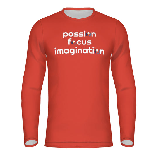 Passion.Focus.Imagination Kids Long Sleeve