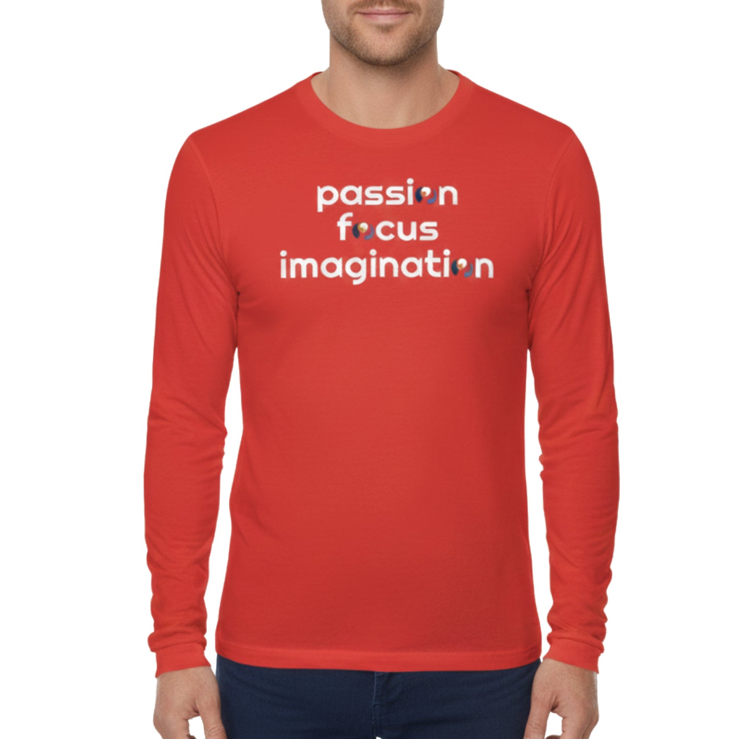 Passion.Focus.Imagination Kids Long Sleeve