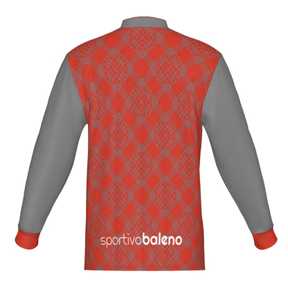 Geo Quarter Zip Longsleeve