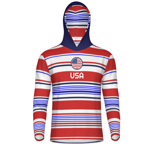 USA Nations Longsleeve Performance Hoodie