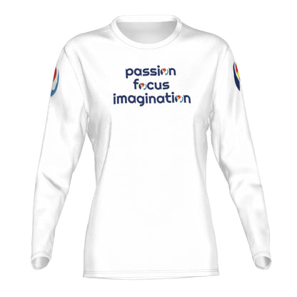 Passion.Focus.Imagination Womens Longsleeve Top