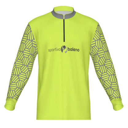 Neon Quarter Zip Longsleeve