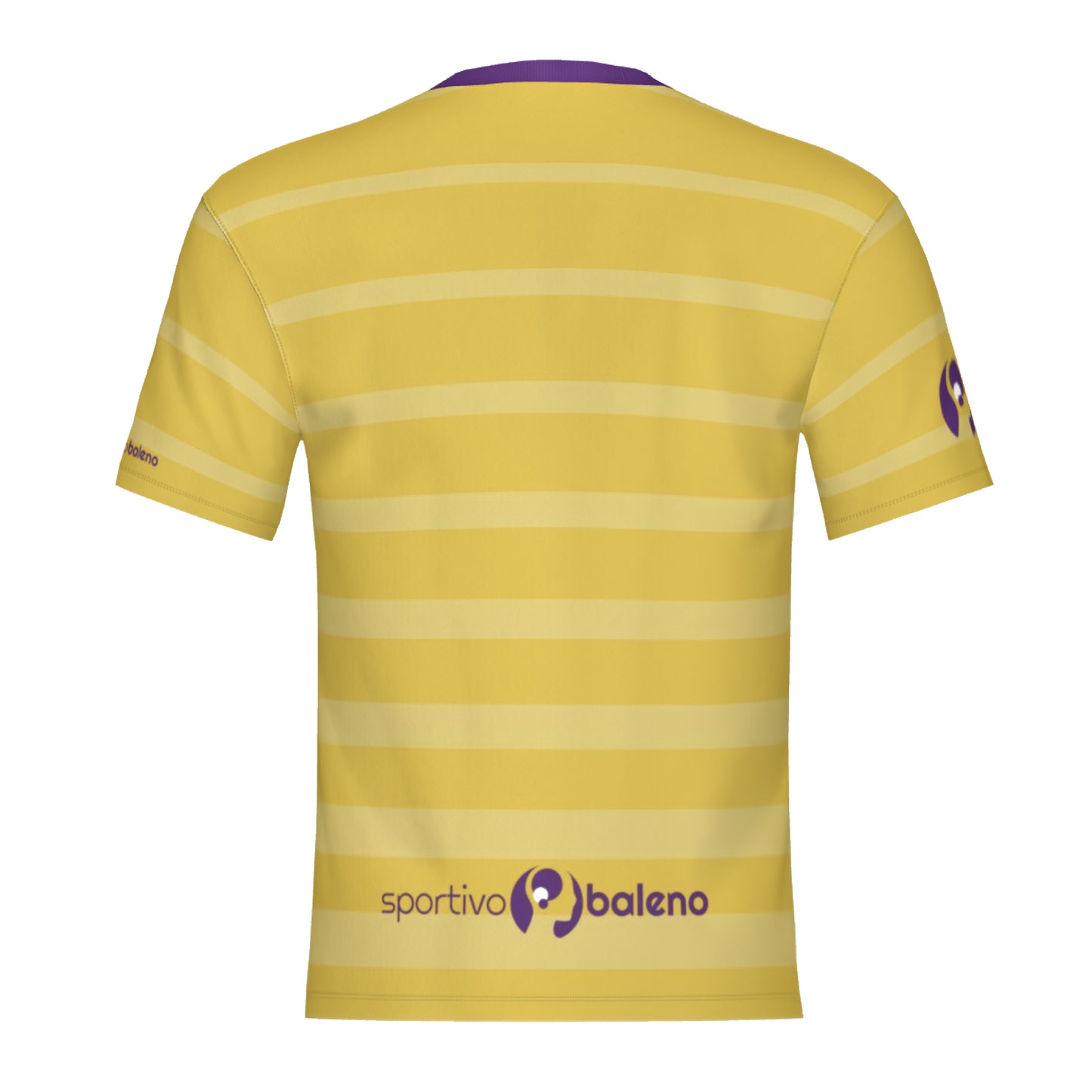 Plum Alumni Soccer Jersey - Gold