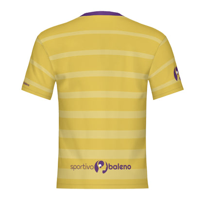 Plum Alumni Soccer Jersey - Gold